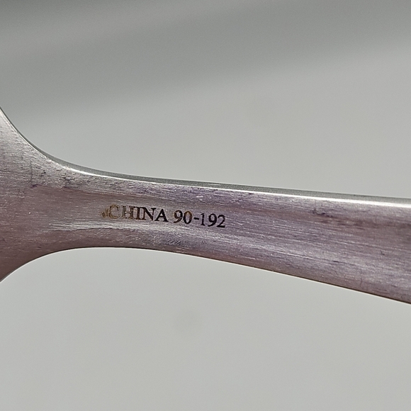 Oneida Stainless Soup Spoon Lot of 8 Cannon? 7 2/16" Satin 90-192 - Picture 9 of 10